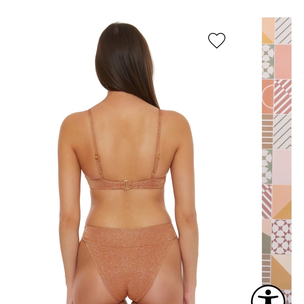 NWT Isabella Rose Bikini - Maple Sugar Sparkle - Picture 2 of 8